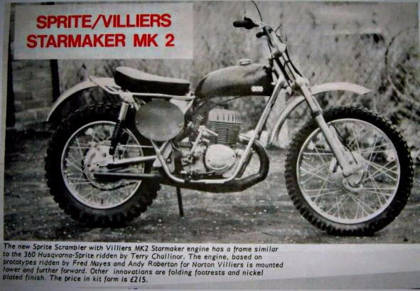 sprite scrambler villiers starmaker mkII